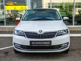 2017 Skoda Rapid I Рестайлинг, белый, 1298000 рублей, вид 2