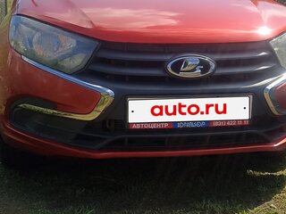 2019 Lada (ВАЗ) Granta I Рестайлинг, красный, 540000 рублей, вид 2