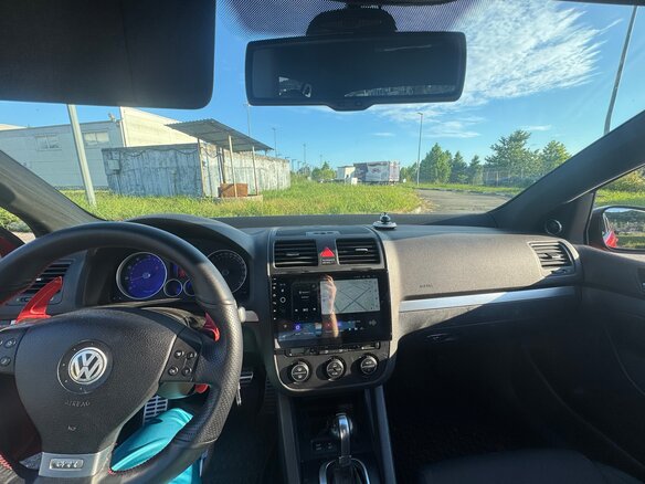 2008 Volkswagen Golf GTI V, красный - вид 6