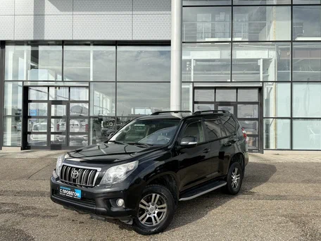 2012 Toyota Land Cruiser Prado 150 Series, чёрный, 2325000 рублей, вид 1