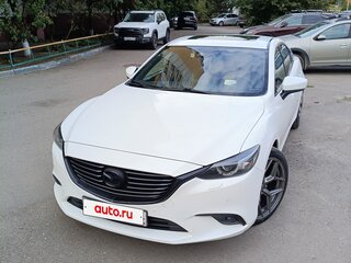 2017 Mazda 6 III (GJ) Рестайлинг, белый, 1970000 рублей, вид 1