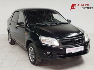 2012 Lada (ВАЗ) Granta I, чёрный, 290000 рублей, вид 3
