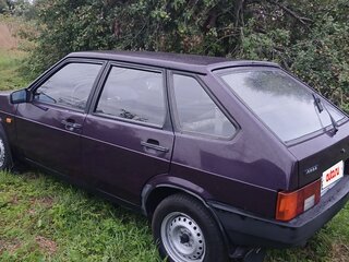 1998 Lada (ВАЗ) 2109, фиолетовый, 280000 рублей, вид 3