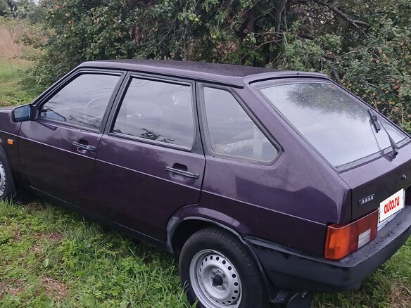 1998 Lada (ВАЗ) 2109, фиолетовый - вид 2