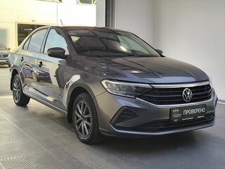 2021 Volkswagen Polo VI, серый, 1850000 рублей, вид 3