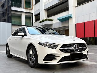 2022 Mercedes-Benz A-Класс 180 Long IV (W177) Рестайлинг, белый, 2178000 рублей, вид 3