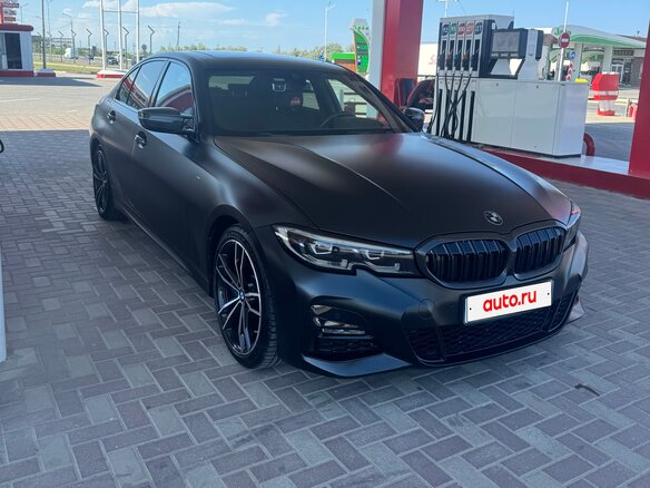 2019 BMW 3 серии 330i VII (G2x), чёрный - вид 2
