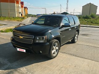 2008 Chevrolet Tahoe III, чёрный, 1300000 рублей, вид 1