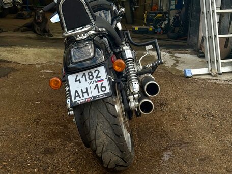2004 Harley-Davidson V-Rod, чёрный, 800000 рублей, вид 3
