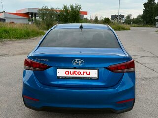2017 Hyundai Solaris II, синий, 1280000 рублей, вид 5