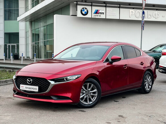 2019 Mazda 3 IV (BP), красный, 2047000 рублей