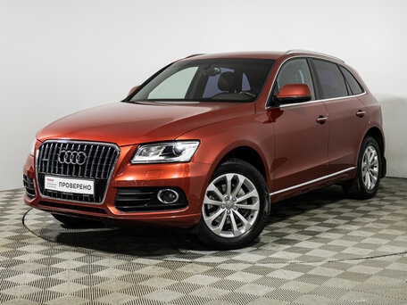 2016 Audi Q5 I (8R) Рестайлинг, красный, 1999700 рублей, вид 1