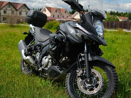 2018 Suzuki V-Strom DL 650, чёрный, 850000 рублей, вид 1