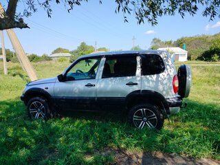 2004 Chevrolet Niva I, серебристый, 400000 рублей, вид 4