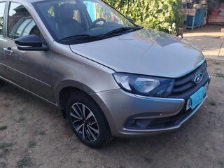 2019 Lada (ВАЗ) Granta I Рестайлинг, серебристый, 830000 рублей, вид 2