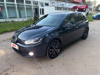 2012 Volkswagen Golf VI, синий, 759000 рублей, вид 2