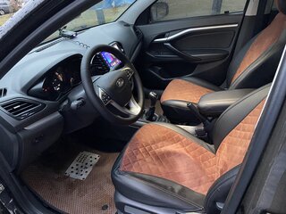 2018 Lada (ВАЗ) Vesta I, чёрный, 800000 рублей, вид 5