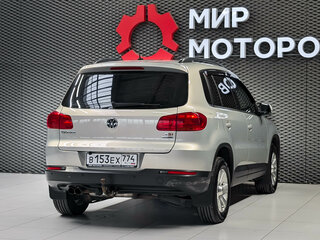 2012 Volkswagen Tiguan I Рестайлинг, бежевый, 1035000 рублей, вид 4