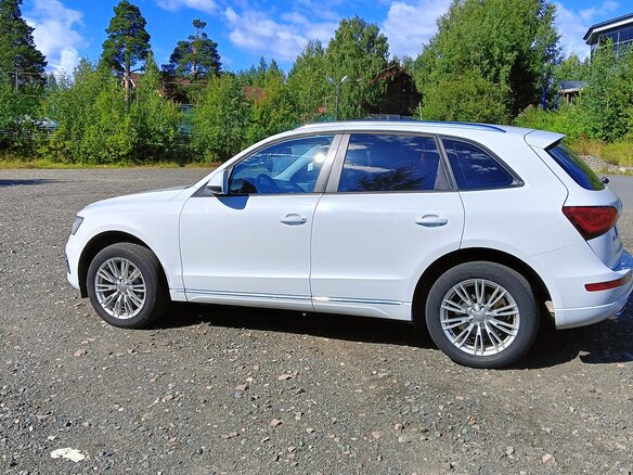 2013 Audi Q5 I (8R) Рестайлинг, белый, 1800000 рублей - вид 3