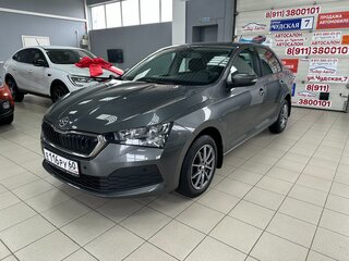 2021 Skoda Rapid II, серый, 1750000 рублей, вид 3