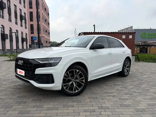 2019 Audi Q8 55 TFSI I (4M), белый, 5500000 рублей, вид 1