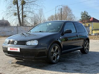 2002 Volkswagen Golf IV, чёрный, 420000 рублей, вид 1