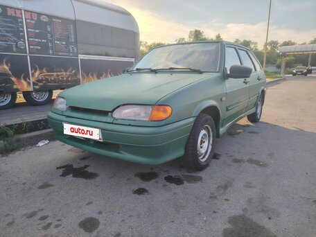 2004 Lada (ВАЗ) 2114, зелёный, 100000 рублей, вид 1