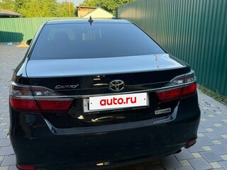 2017 Toyota Camry US Market VII (XV50) Рестайлинг, чёрный, 2750000 рублей, вид 4
