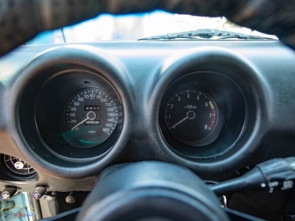 1977 Datsun 280Z 4-speed, голубой, 6300000 рублей - вид 13