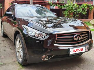 2012 Infiniti FX30d II (S51) Рестайлинг, чёрный, 1990000 рублей, вид 3