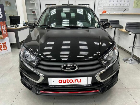 2026 Lada (ВАЗ) Granta I Рестайлинг, чёрный, 1409000 рублей - вид 1