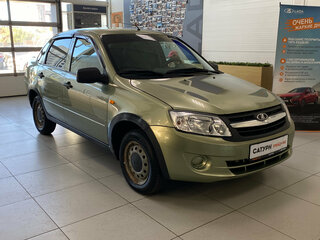 2013 Lada (ВАЗ) Granta I, зелёный, 230000 рублей, вид 3
