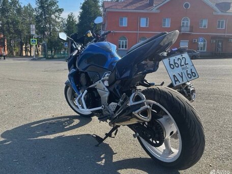 2008 Kawasaki Z 1000, синий, 500000 рублей, вид 1