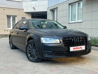 2015 Audi A8 Long III (D4) Рестайлинг, чёрный, 2289000 рублей, вид 4