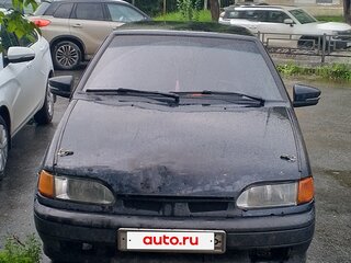 2008 Lada (ВАЗ) 2114, чёрный, 130000 рублей, вид 1