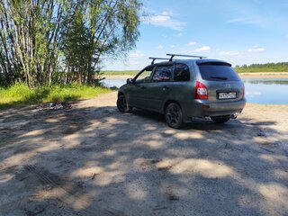 2009 Lada (ВАЗ) Kalina I, серый, 220000 рублей, вид 2