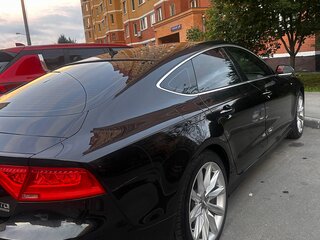 2014 Audi A7 I (4G) Рестайлинг, чёрный, 2450000 рублей, вид 3