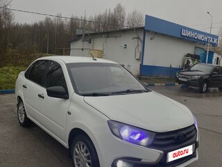 2020 Lada (ВАЗ) Granta I Рестайлинг, белый, 449999 рублей, вид 2