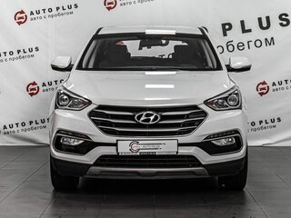 2017 Hyundai Santa Fe III Рестайлинг, белый, 2179000 рублей, вид 3