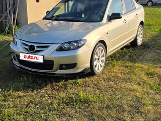 2006 Mazda 3 I (BK) Рестайлинг, золотистый, 487000 рублей, вид 1
