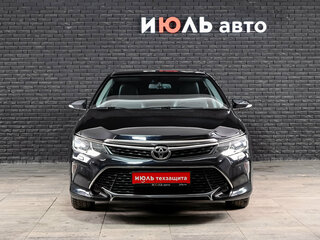 2018 Toyota Camry VII (XV50) Рестайлинг 2, чёрный, 2500000 рублей, вид 2