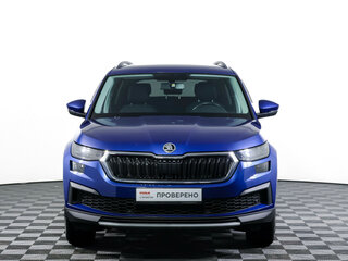 2021 Skoda Kodiaq I Рестайлинг, синий, 2479000 рублей, вид 2