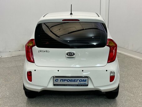 2013 Kia Picanto II, белый, 645000 рублей, вид 3