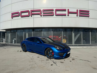 2014 Porsche Panamera GTS I Рестайлинг, синий, 3390000 рублей, вид 2