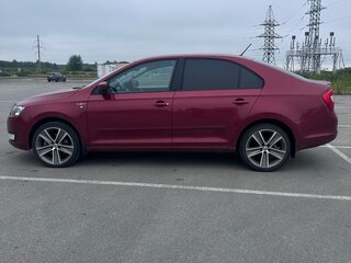 2016 Skoda Rapid I, красный, 1100000 рублей, вид 5