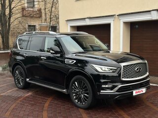 2022 Infiniti QX80 I Рестайлинг 3, чёрный, 5500000 рублей, вид 3