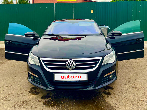 2009 Volkswagen Passat CC I, чёрный - вид 3