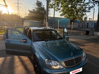 2002 Mercedes-Benz S-Класс 320 IV (W220), голубой, 470000 рублей, вид 3