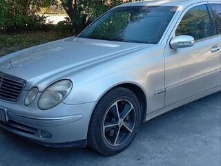 2003 Mercedes-Benz E-Класс 240 III (W211, S211), серебристый, 600000 рублей, вид 1