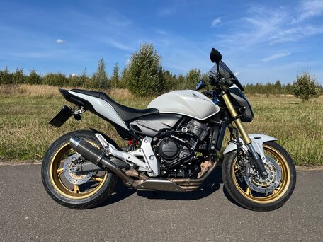 2013 Honda CB 600F Hornet, белый, 650000 рублей, вид 1